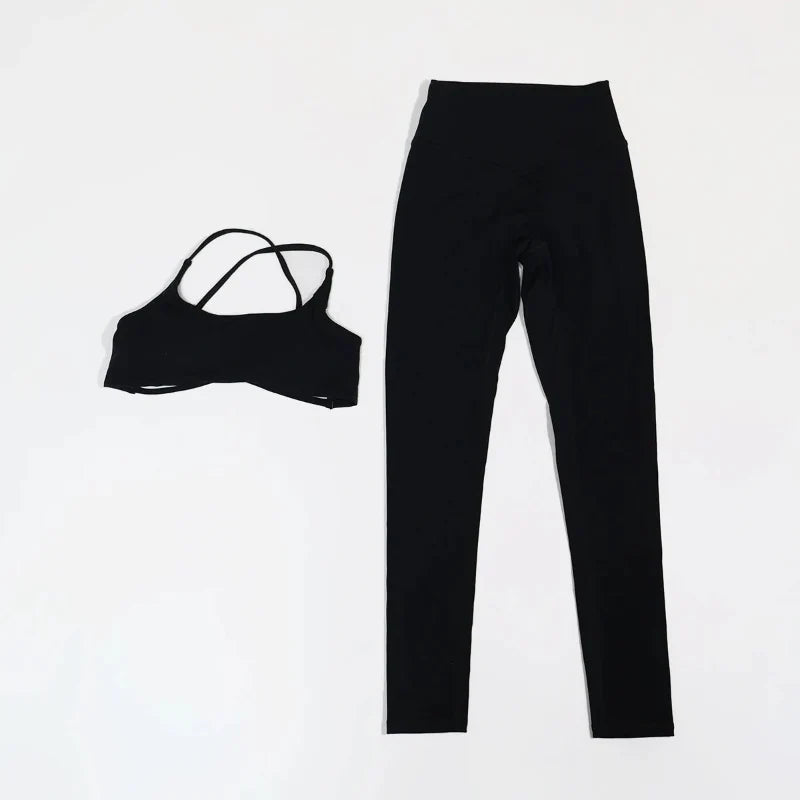Crossback Sports Bra & Leggings Set