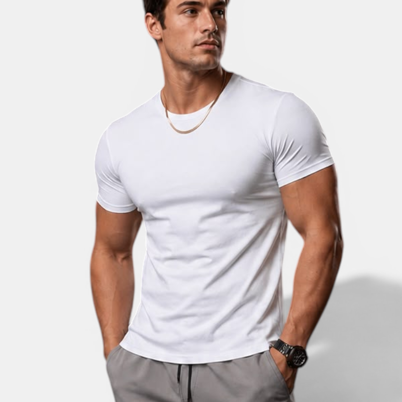 High-Stretch Gym Tee